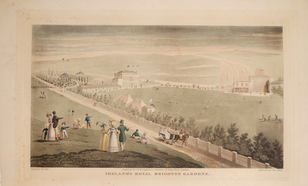 Cricket, 1820s, Ireland's Royal Brighton Gardens at Whyte's Auctions