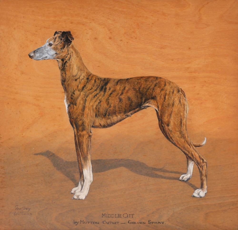 1930s Study of greyhound 'Middle Cut'. at Whyte's Auctions