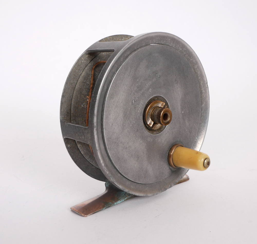 Edwardian salmon reel presented to Lord Inchiquin. at Whyte's Auctions