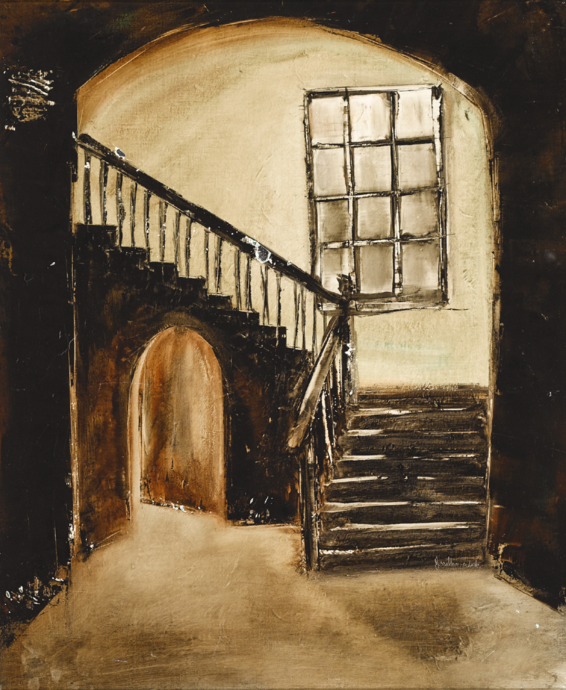 THE STAIRCASE by Jonathan Wade sold for �680 at Whyte's Auctions