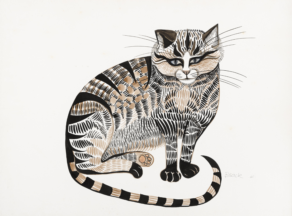 CAT IN JINKS by Pauline Bewick RHA (b.1935) RHA (b.1935) at Whyte's Auctions