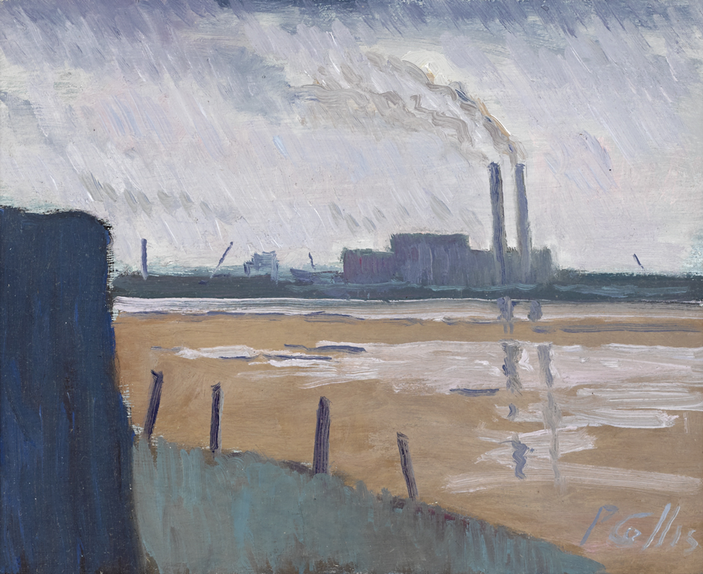 SANDYMOUNT STRAND, DUBLIN by Peter Collis RHA (1929-2012) at Whyte's Auctions