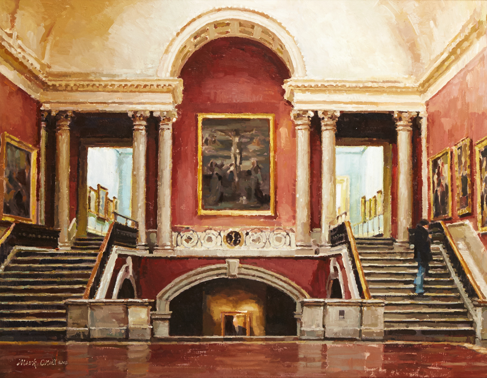 THE NATIONAL GALLERY, DUBLIN, 2003 by Mark O'Neill (b.1963) (b.1963) at Whyte's Auctions