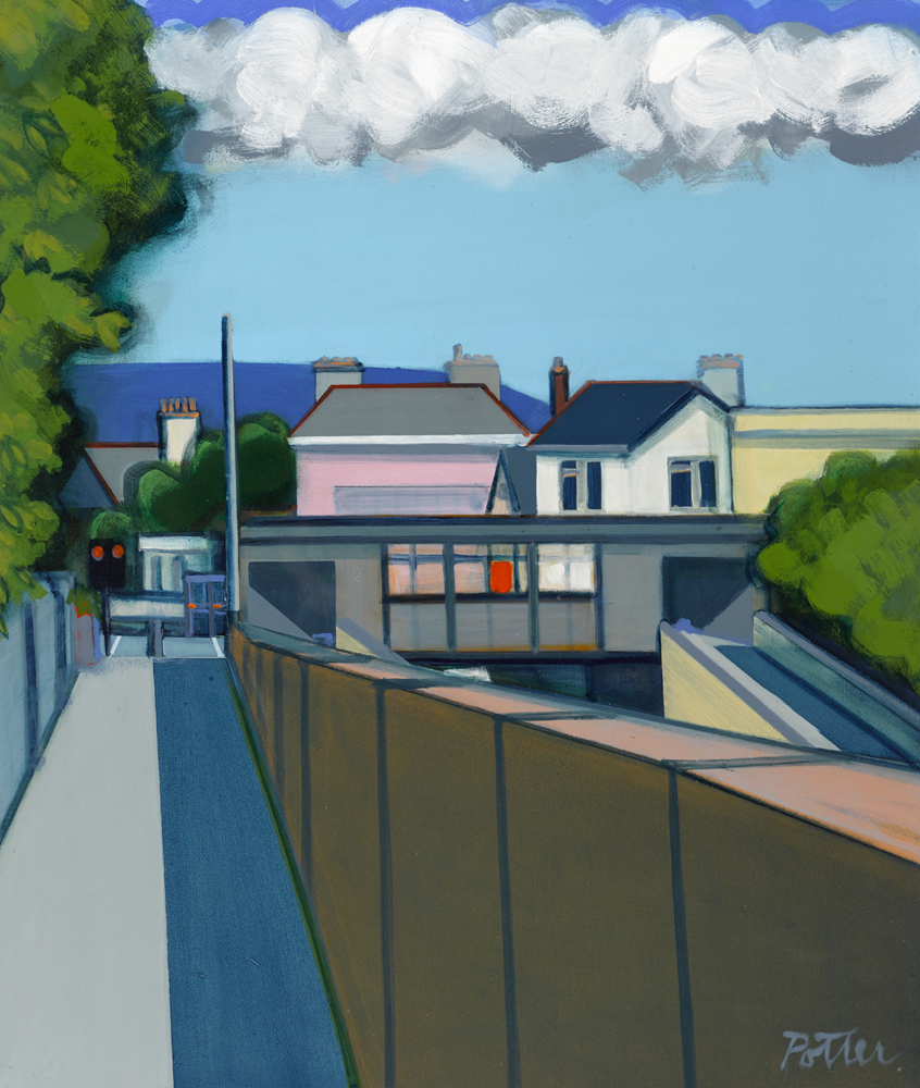 SANDYCOVE STATION, COUNTY DUBLIN by George Potter sold for �2,000 at Whyte's Auctions