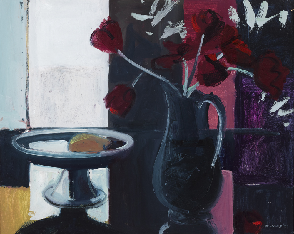 POPPIES IN JUG, 1989 by Brian Ballard RUA (b.1943) at Whyte's Auctions