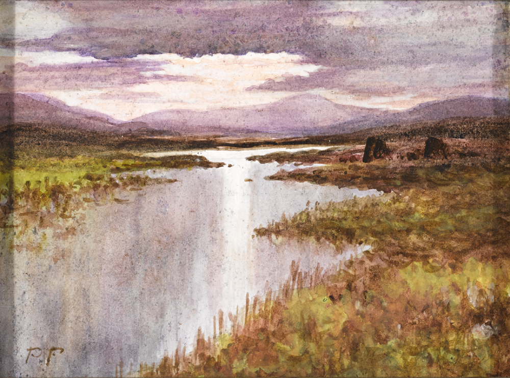 BOG LAKE by William Percy French (1854-1920) (1854-1920) at Whyte's Auctions