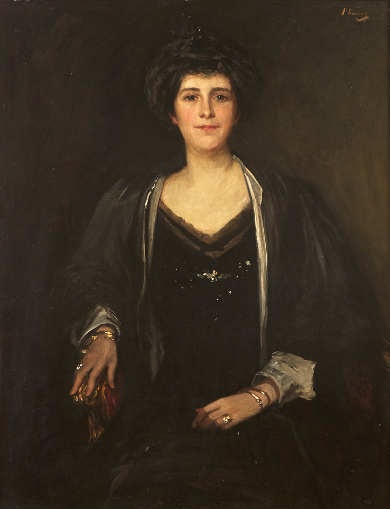 PORTRAIT OF MARY BARRON TOTTIE, 1905 by Sir John Lavery RA RSA RHA (1856-1941) at Whyte's Auctions