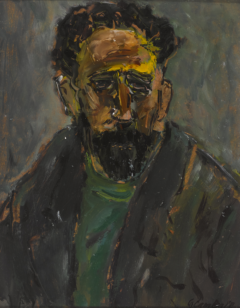 PORTRAIT OF A MAN by George Campbell RHA (1917-1979) RHA (1917-1979) at Whyte's Auctions