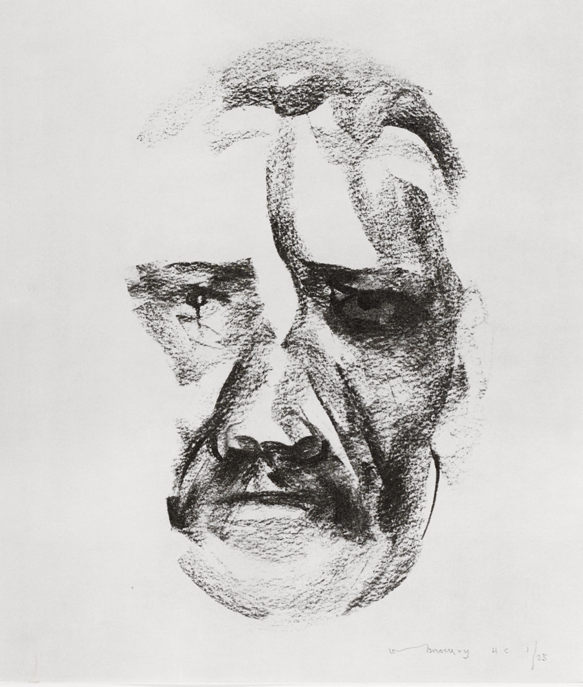 JOHN MILLINGTON SYNGE, 1981 by Louis le Brocquy HRHA (1916-2012) at Whyte's Auctions