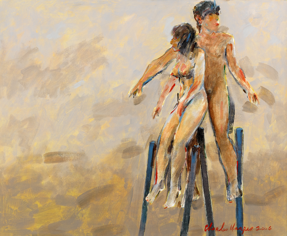 COUPLE, 2006 by Charles Harper RHA (b.1943) at Whyte's Auctions