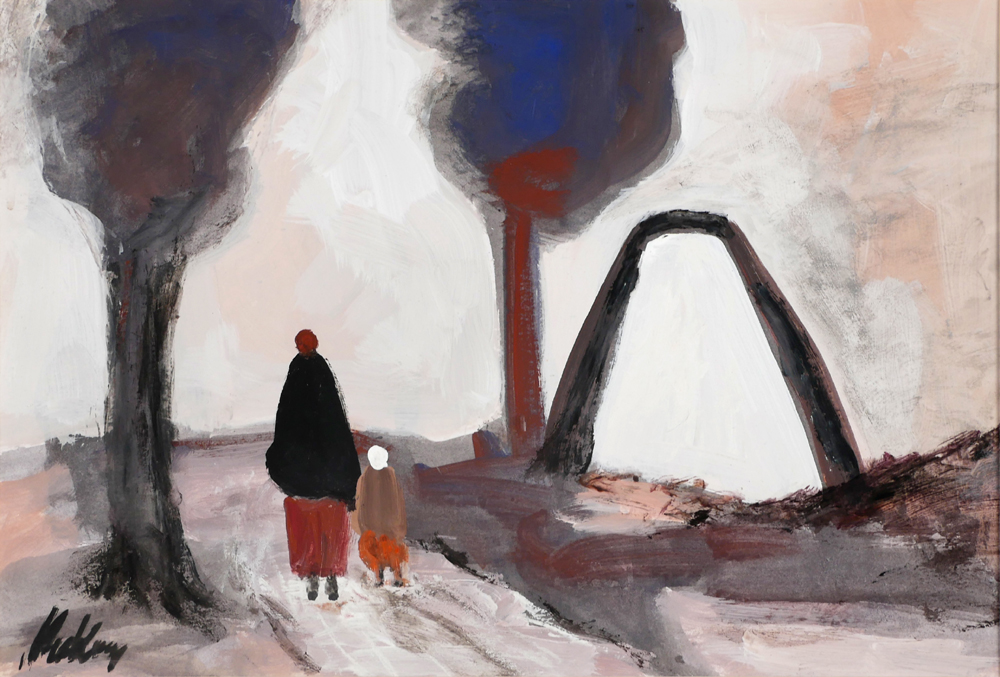 SHAWLIE AND CHILD by Markey Robinson (1918-1999) at Whyte's Auctions