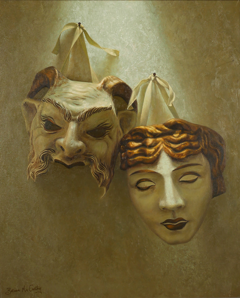 MASKS, 1993 by Brian McCarthy (b.1960) at Whyte's Auctions