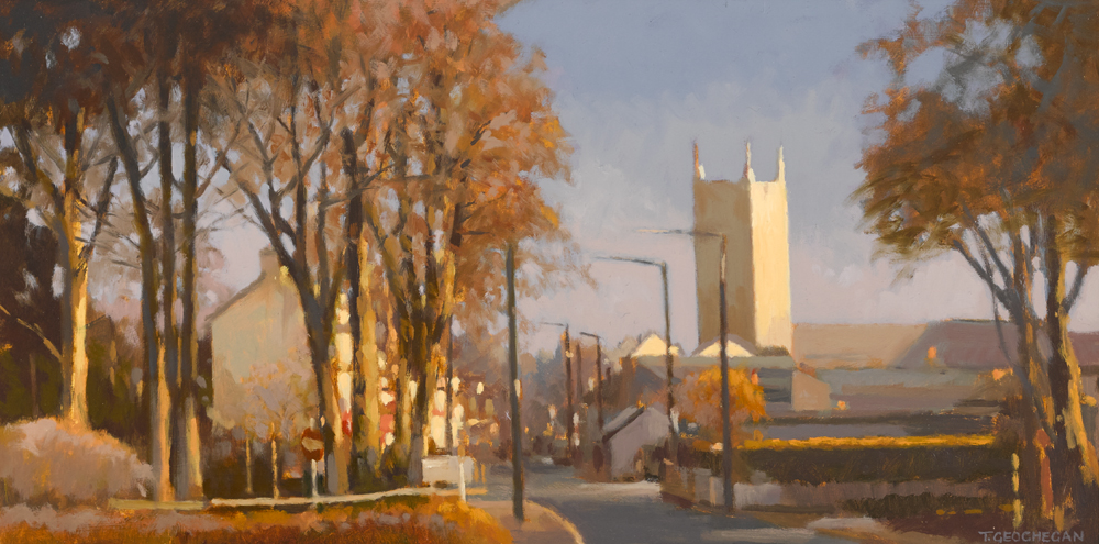 BLESSINGTON, EARLY MORNING, WINTER LIGHT, 2006 by Trevor Geoghegan sold for �580 at Whyte's Auctions