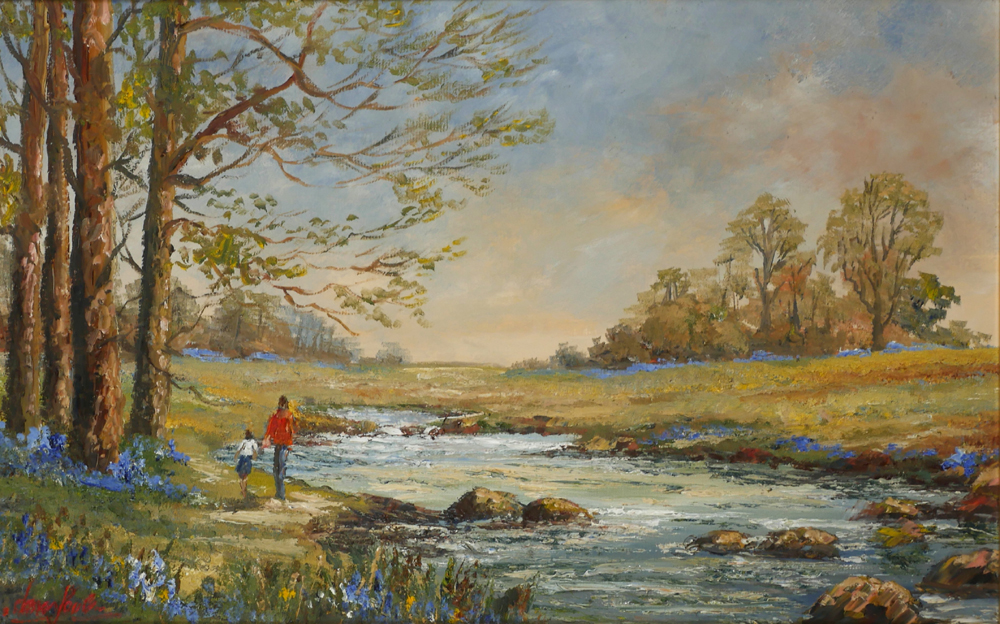 SUMMER DAY BY THE RIVER, 2004 by Paul Classan sold for �150 at Whyte's Auctions