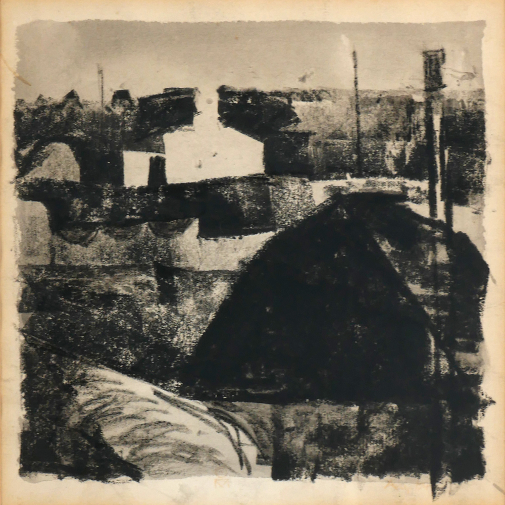 ROOFTOPS by Colin Middleton MBE RHA (1910-1983) at Whyte's Auctions