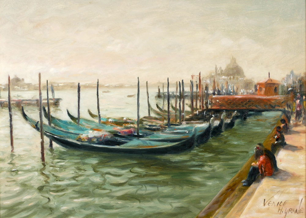 VIEW FROM SAN MARCO, VENICE, ITALY, 2007 by Henry McGrane (b.1969) at Whyte's Auctions