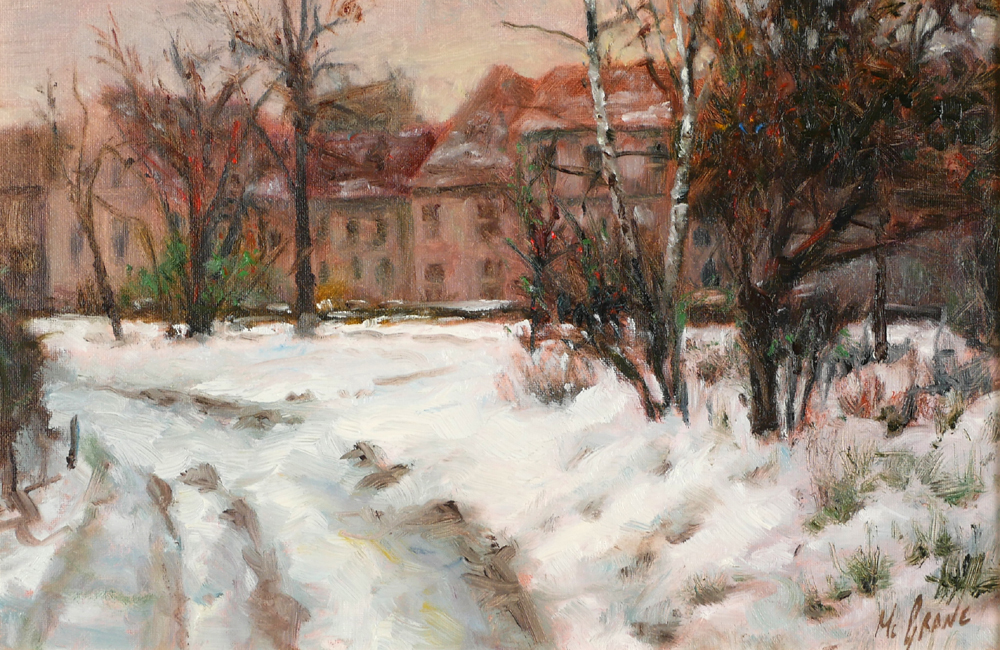 WINTER STUDY, PRAGUE, CZECH REPUBLIC by Henry McGrane sold for 290 at Whyte's Auctions