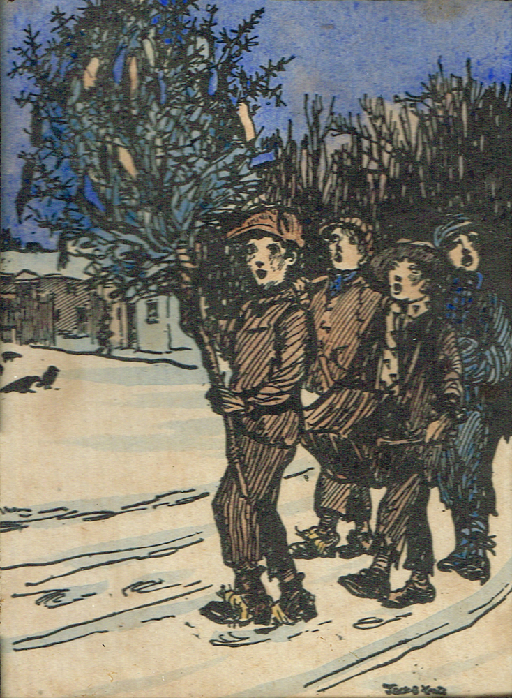 THE WREN BOYS by Jack Butler Yeats RHA (1871-1957) at Whyte's Auctions