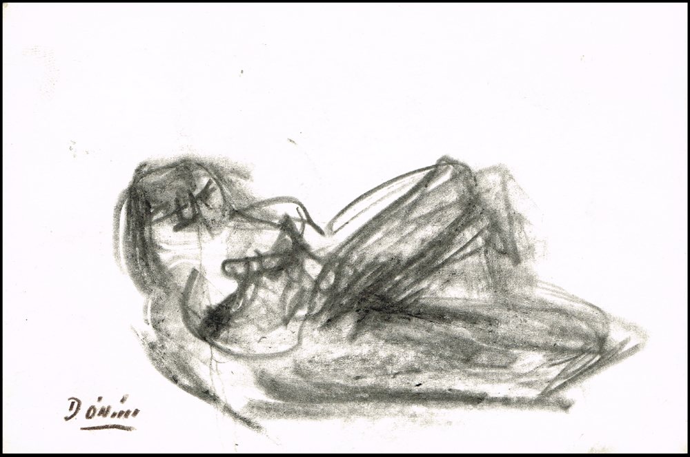RECLINING FIGURE by Daniel O'Neill (1920-1974) at Whyte's Auctions