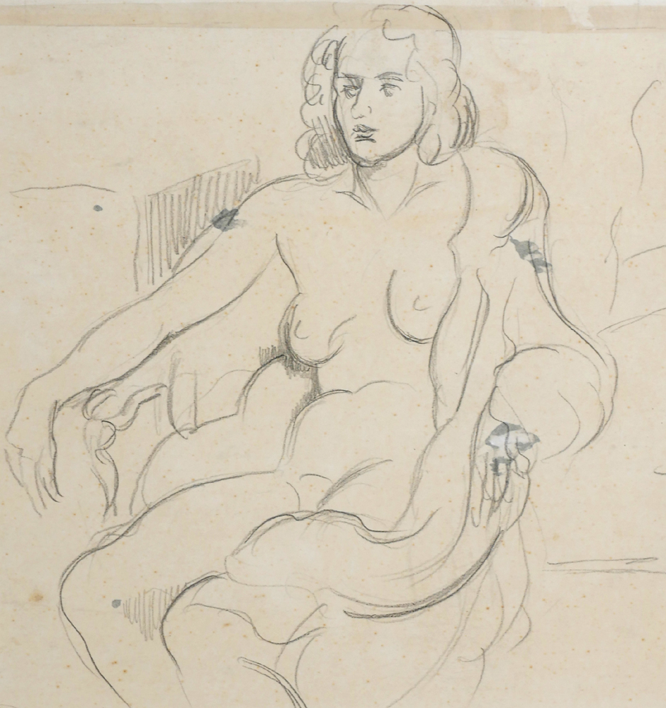 NUDE by Mainie Jellett sold for 420 at Whyte's Auctions