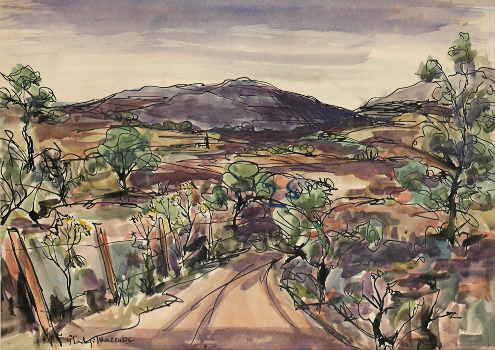 COUNTRY ROAD by Gladys Maccabe MBE HRUA ROI FRSA (1918-2018) at Whyte's Auctions
