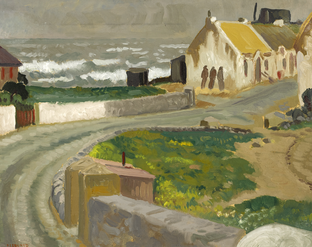 RUSH, COUNTY DUBLIN by Patrick Leonard HRHA (1918-2005) at Whyte's Auctions