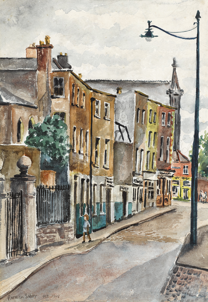 CHURCH STREET, DUBLIN, OCTOBER 1948 by Patrick Swift (1927-1983) (1927-1983) at Whyte's Auctions