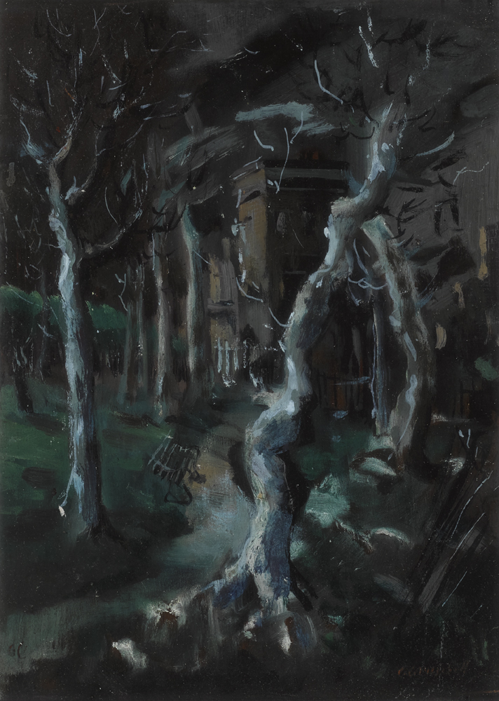BLITZED TREES by George Campbell RHA (1917-1979) at Whyte's Auctions