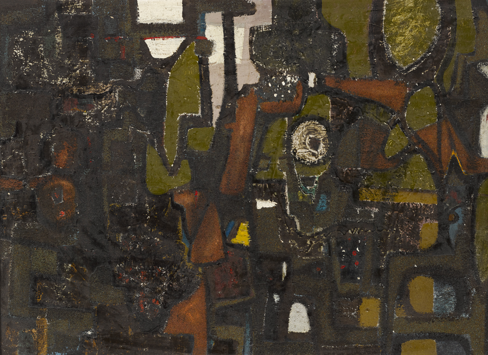 BRONZE ABSTRACT by Gerard Dillon (1916-1971) at Whyte's Auctions