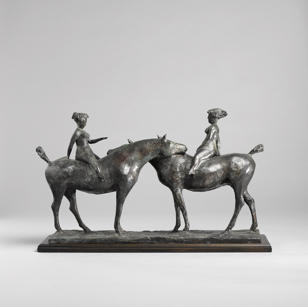 TWO AMAZONS by Olivia Musgrave (b.1958) (b.1958) at Whyte's Auctions