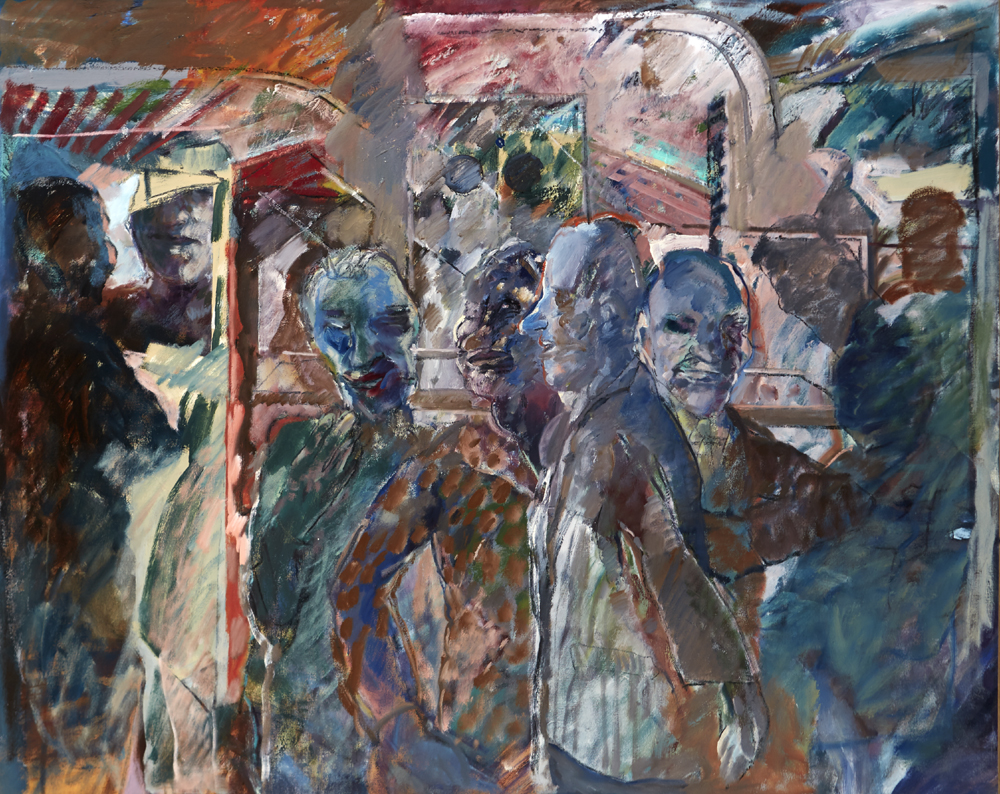 THEATRICAL PEOPLE by David Crone sold for �1,300 at Whyte's Auctions