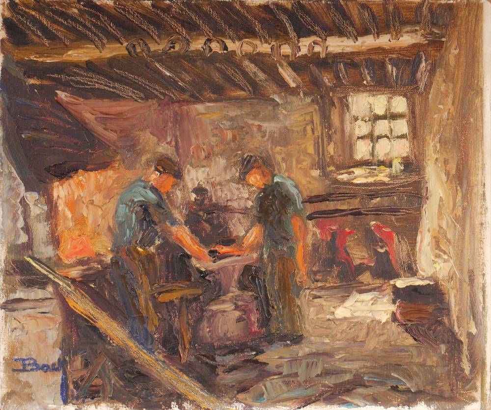 FORGE, FINLAND by Yngve Veli Pivi Bck (1904-1990) at Whyte's Auctions