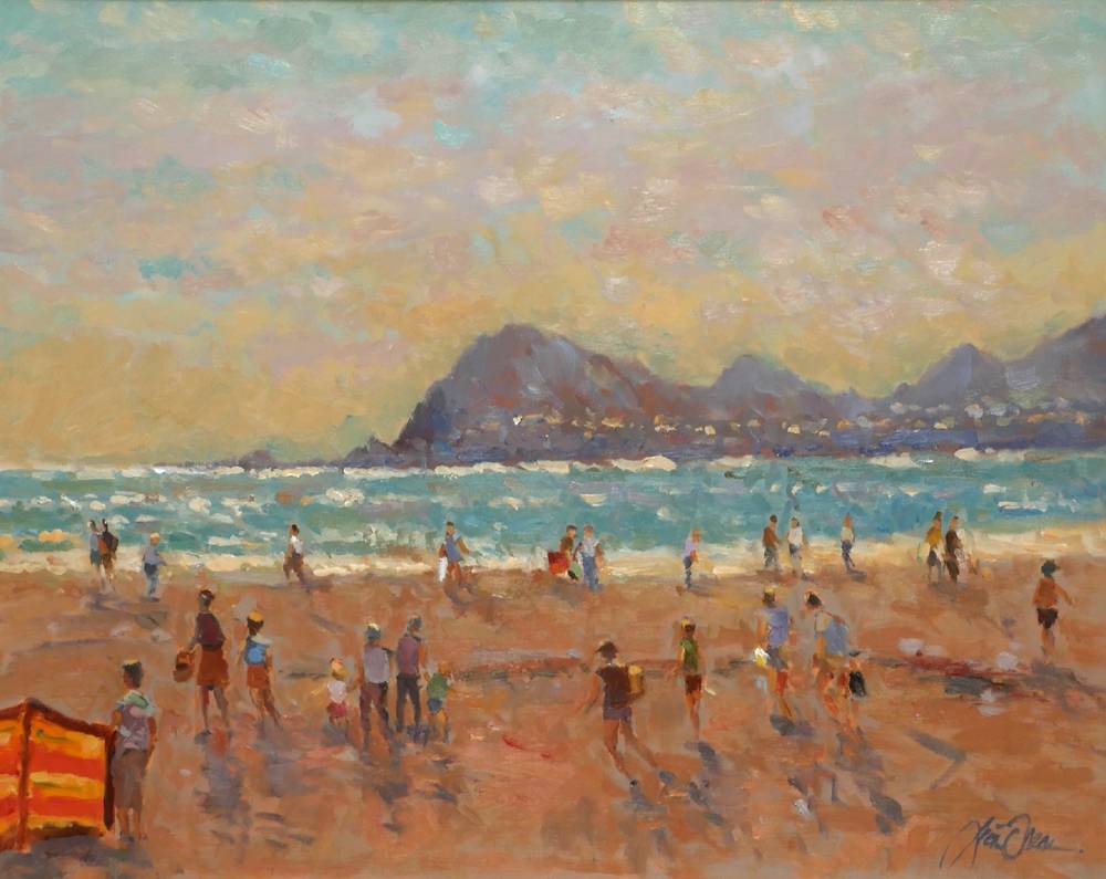 BEACH SCENE by Liam Treacy (1934-2004) at Whyte's Auctions