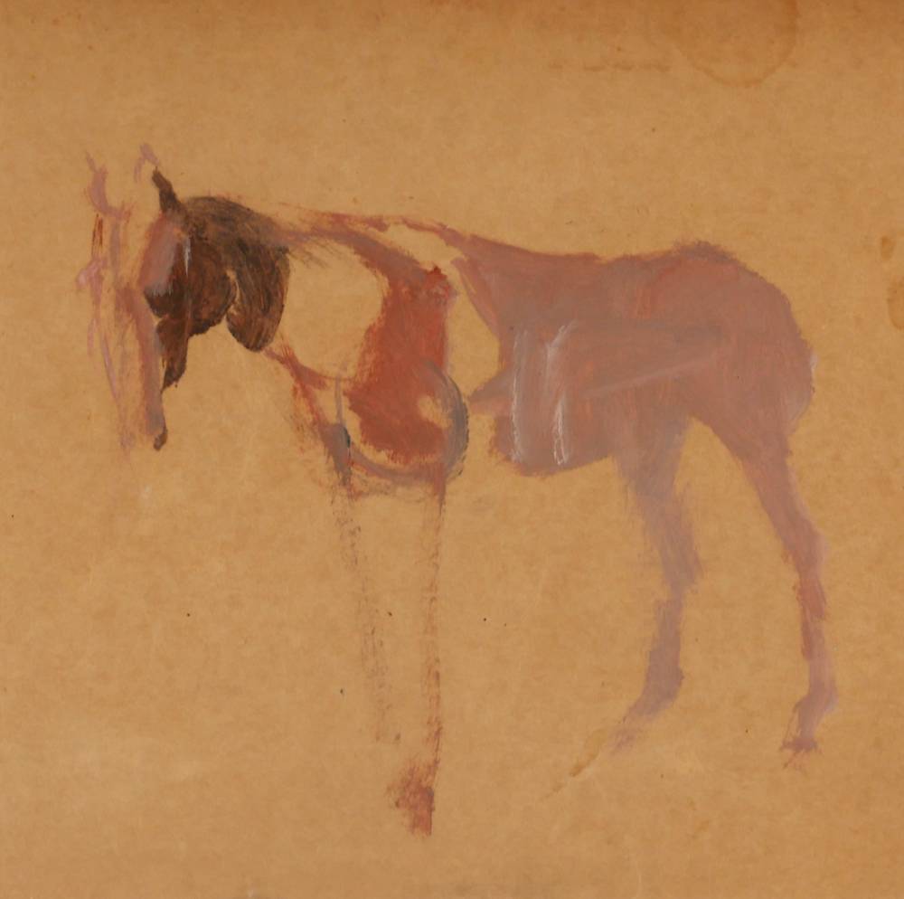 HORSE by Basil Blackshaw HRHA RUA (1932-2016) at Whyte's Auctions