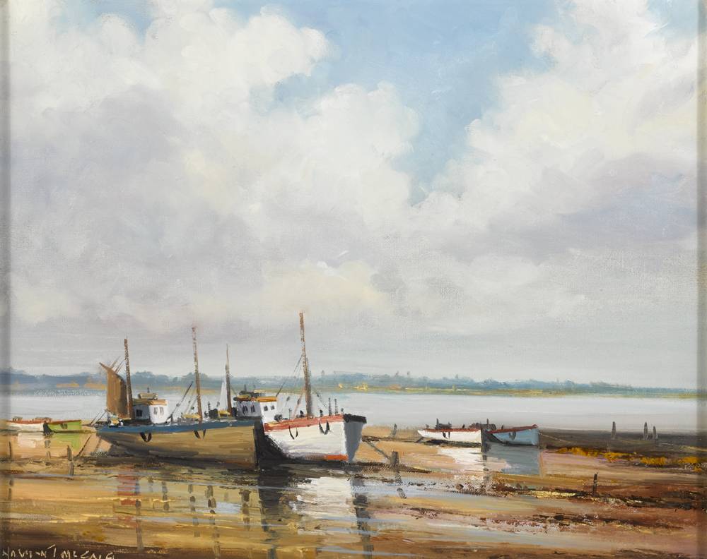 LOW TIDE, MALAHIDE by Norman J. McCaig (1929-2001) at Whyte's Auctions