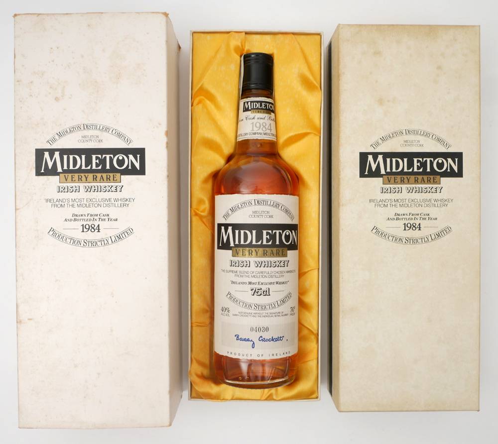 Midleton Very Rare Irish Whiskey, 1984, one bottle. at Whyte's Auctions