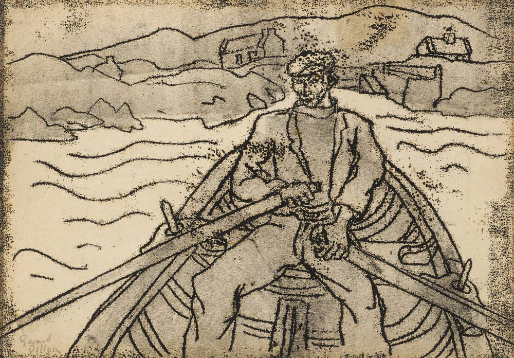 MAN ROWING by Gerard Dillon (1916-1971) at Whyte's Auctions