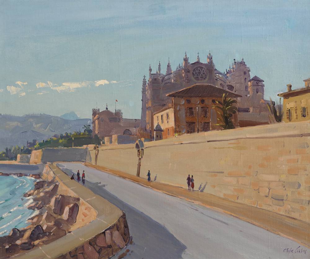 MAJORCA CATHEDRAL by Robert Taylor Carson HRUA (1919-2008) at Whyte's Auctions