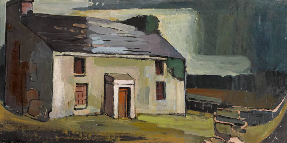 VACANT COTTAGE, CARRIGART, COUNTY DONEGAL, 1962 by Robert Taylor Carson HRUA (1919-2008) at Whyte's Auctions