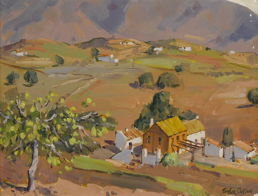 FARMHOUSE, ANDALUCIA, SPAIN, 1984 by Robert Taylor Carson HRUA (1919-2008) at Whyte's Auctions
