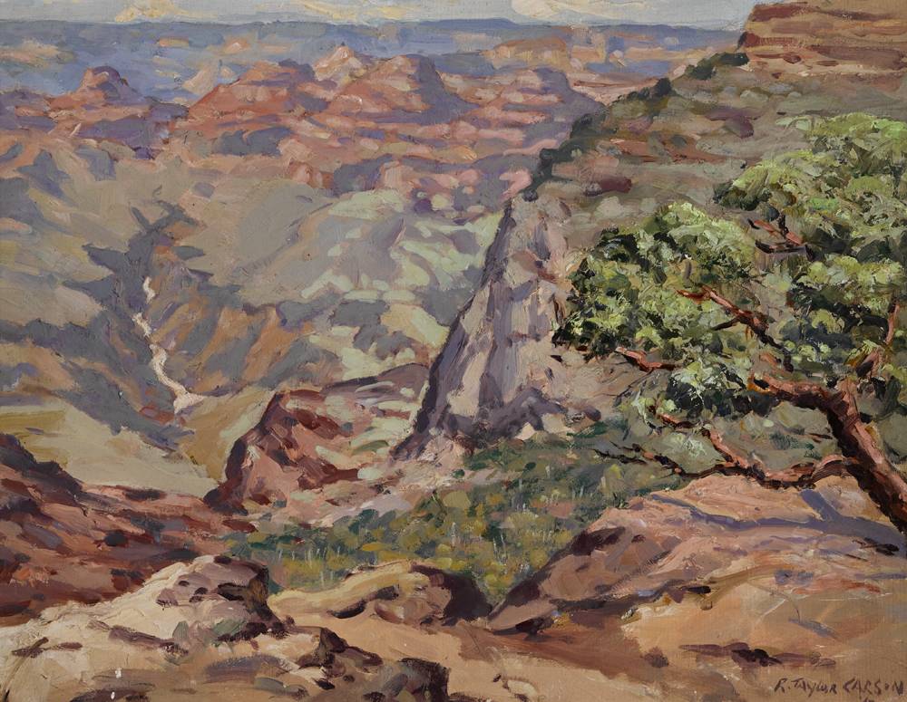 GRAND CANYON, 1947 by Robert Taylor Carson HRUA (1919-2008) at Whyte's Auctions