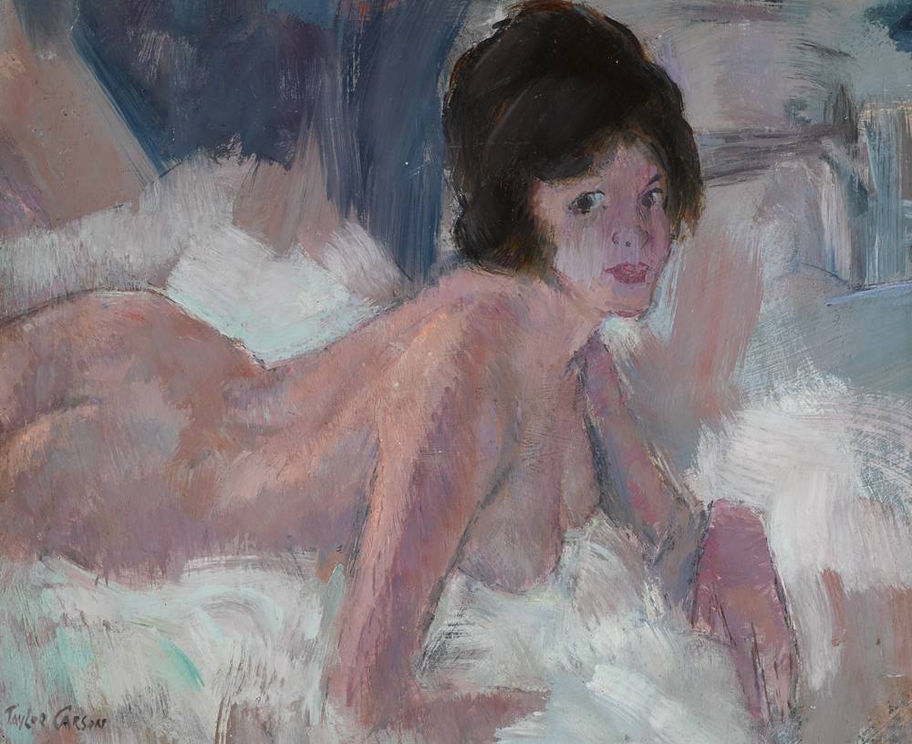 NUDE STUDY, 1968 by Robert Taylor Carson HRUA (1919-2008) at Whyte's Auctions