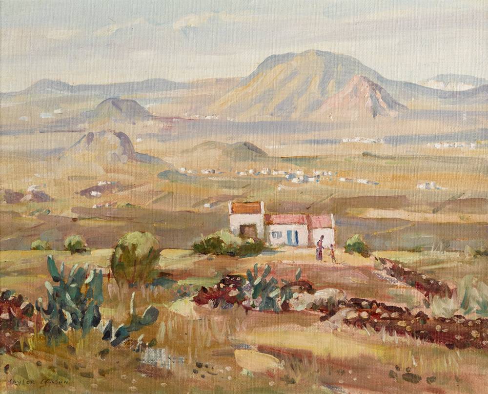 HOMESTEAD, TENERIFE, 1989 by Robert Taylor Carson HRUA (1919-2008) at Whyte's Auctions