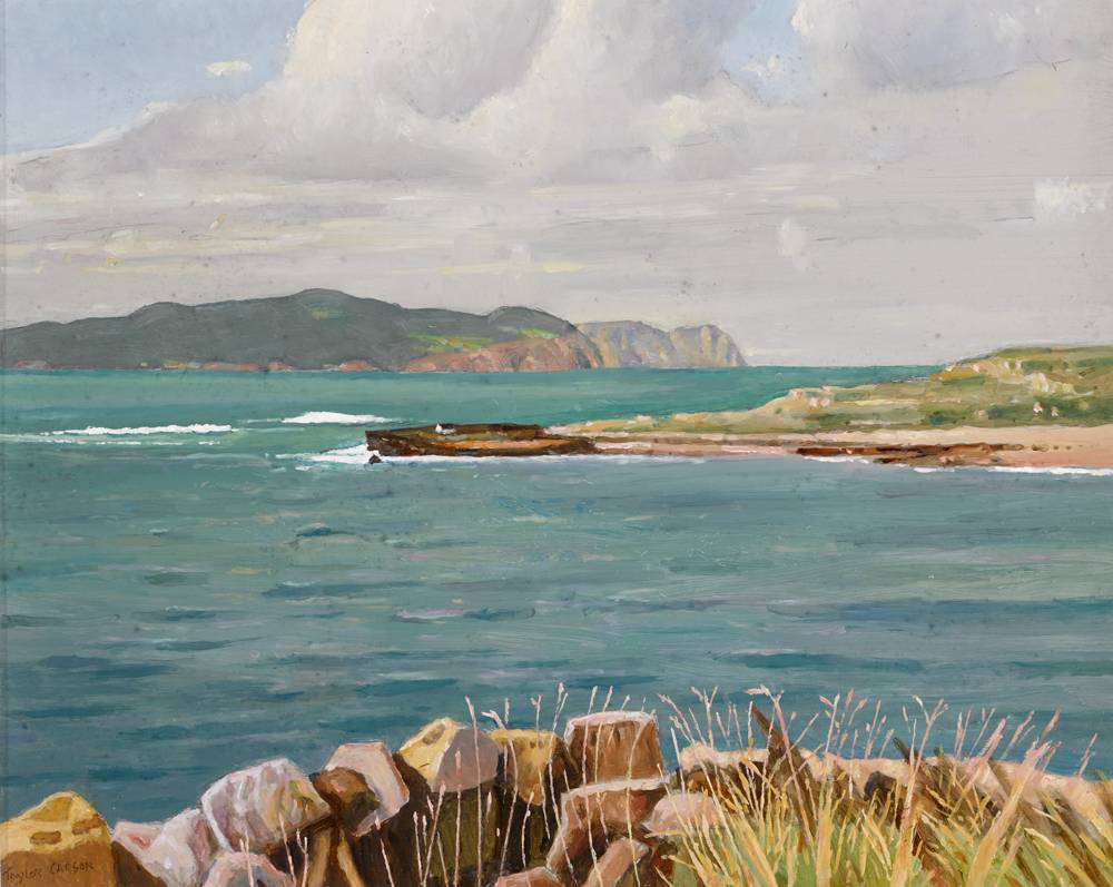 SHEEPHAVEN BAY, COUNTY DONEGAL, 2004 by Robert Taylor Carson HRUA (1919-2008) at Whyte's Auctions