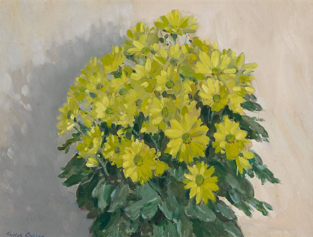 CHRYSANTHEMUMS, 1983 by Robert Taylor Carson sold for 250 at Whyte's Auctions