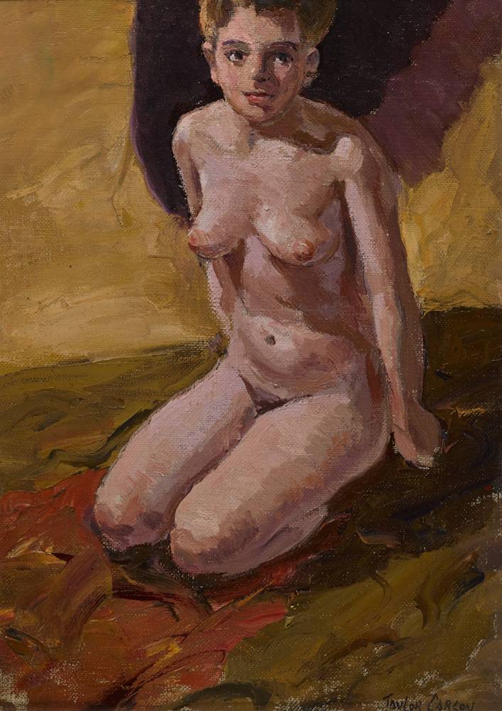NUDE STUDY, 1976 by Robert Taylor Carson HRUA (1919-2008) at Whyte's Auctions