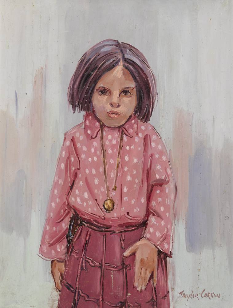 SPANISH GIRL, 1970 by Robert Taylor Carson HRUA (1919-2008) at Whyte's Auctions