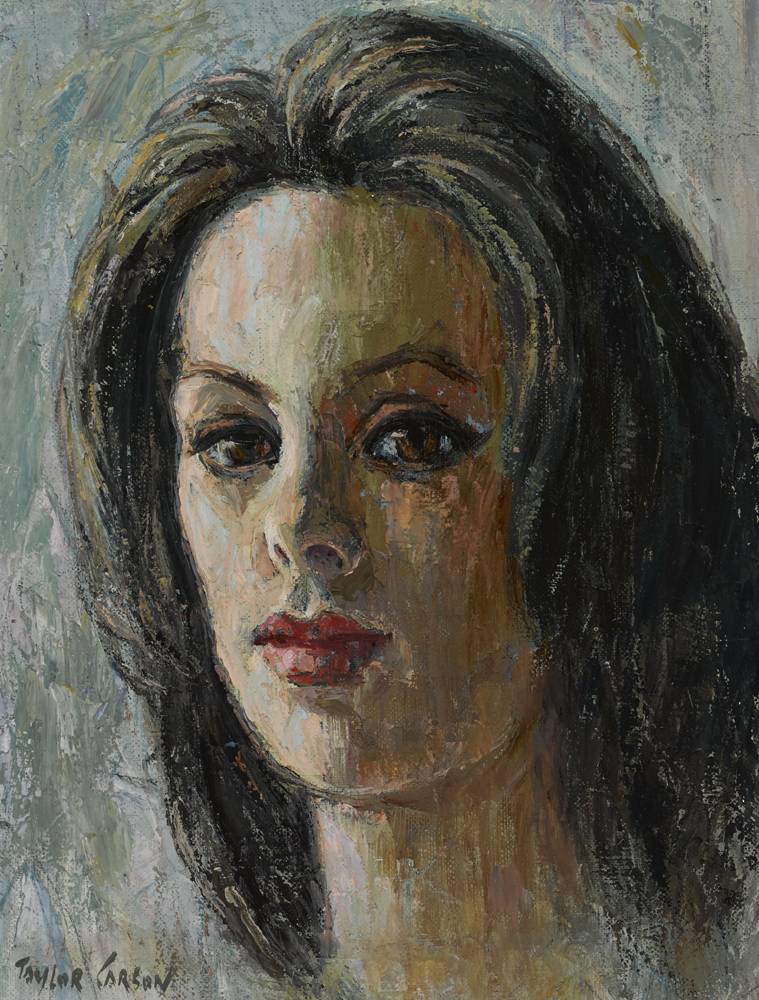 PORTRAIT STUDY, 1975 by Robert Taylor Carson HRUA (1919-2008) at Whyte's Auctions