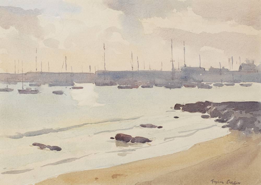 EVENING, LOS CRISTIANOS, GRAN CANARIA, 1989 by Robert Taylor Carson HRUA (1919-2008) at Whyte's Auctions