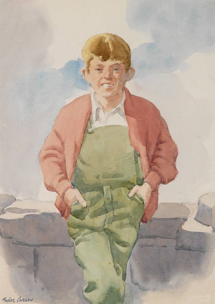 DONEGAL BOY, 1985 by Robert Taylor Carson HRUA (1919-2008) at Whyte's Auctions